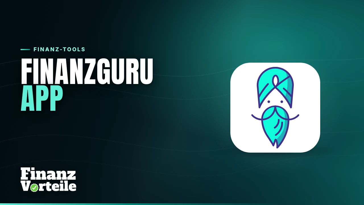 Finanzguru App mit Kontoübersicht, Vertragsordner und Vermögensentwicklung auf dem Smartphone