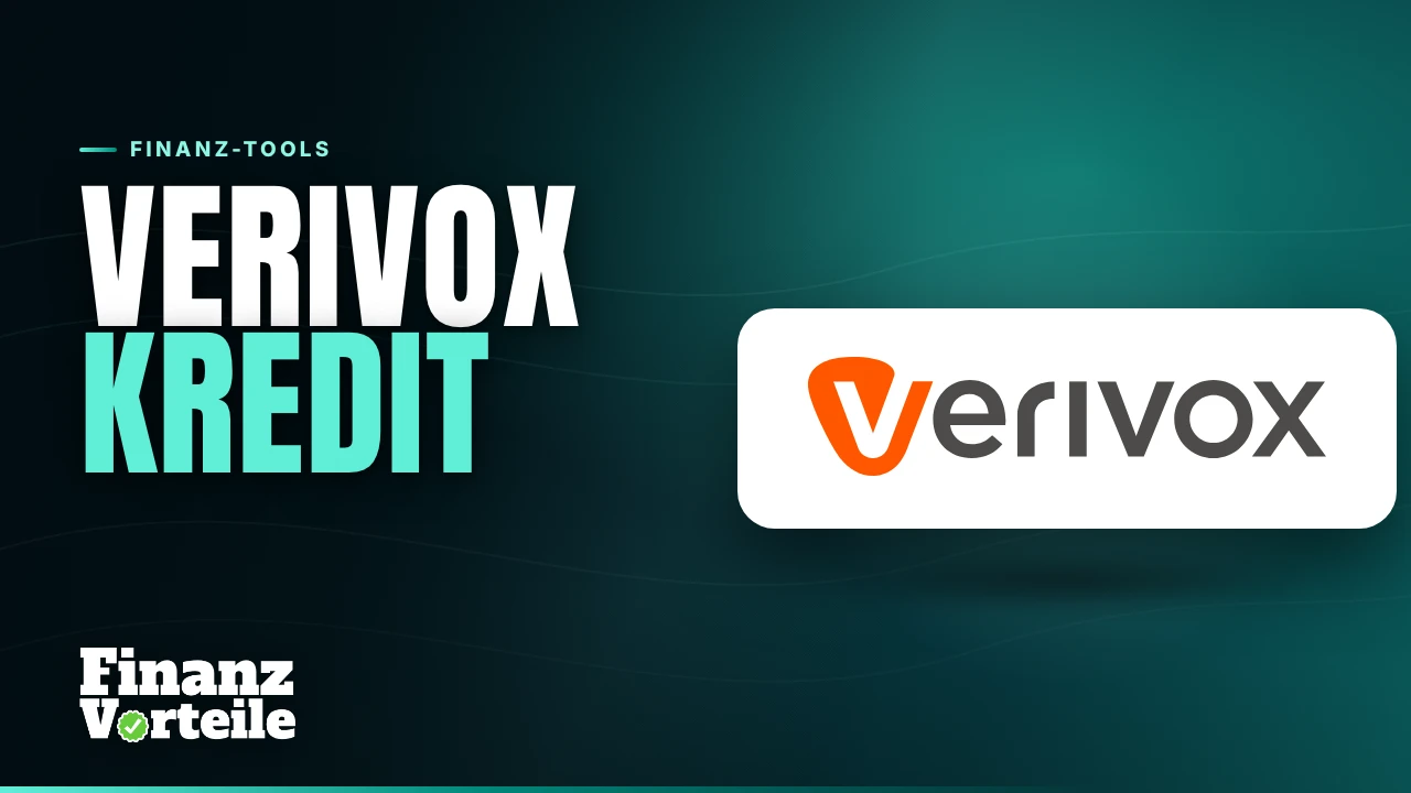 Verivox Kreditvergleich am Laptop mit Konditionsanfrage an über 20 Banken