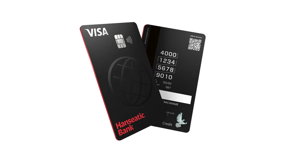 Die Hanseatic Bank GenialCard, offizielle Produktabbildung von hanseaticbank.de