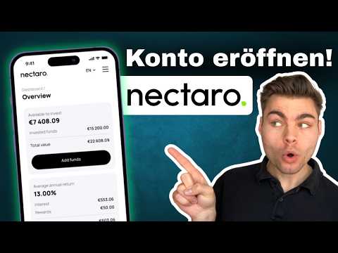 Nectaro Konto eröffnen Anleitung, Tutorial