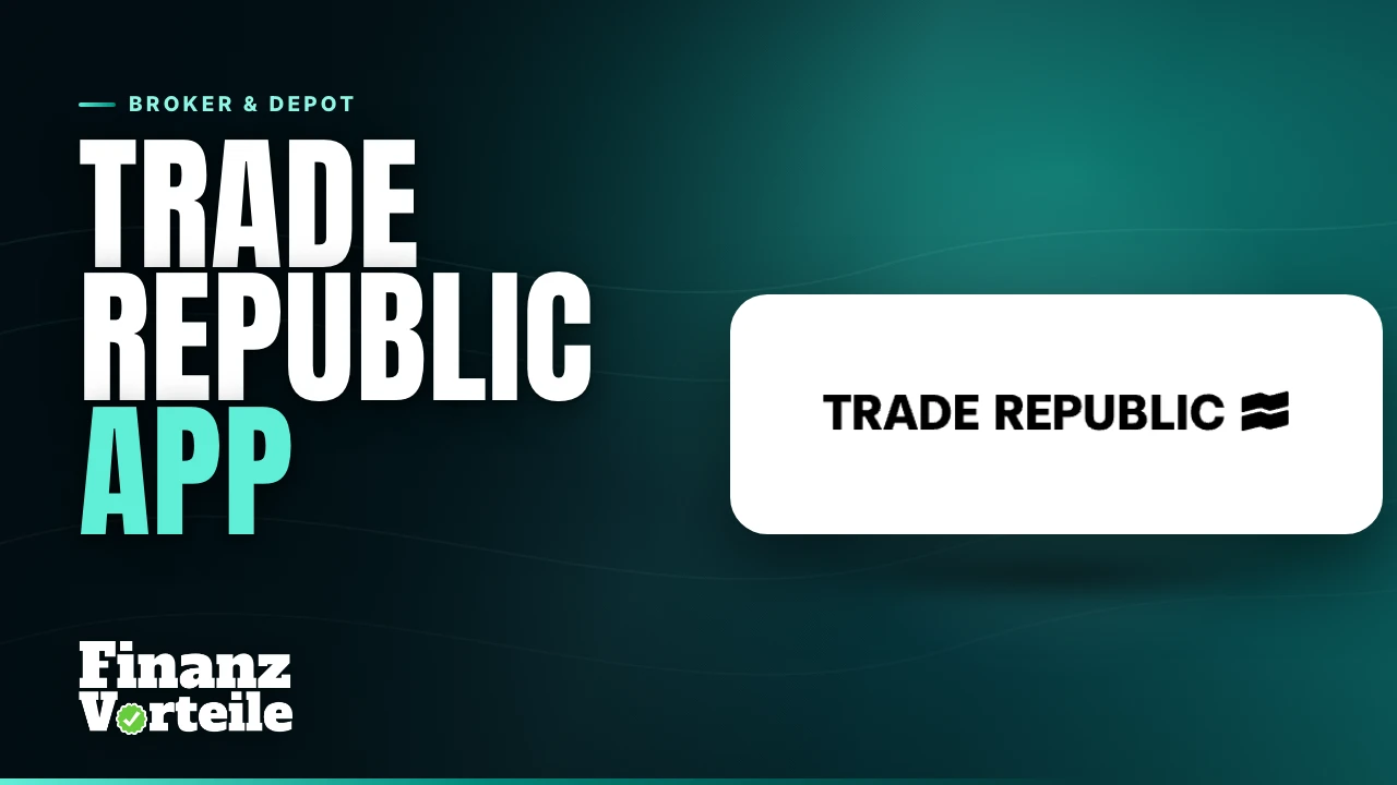 Die Trade Republic App mit Portfolio, Sparplan, Girokonto und Steuerbereich